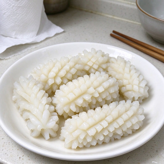 Tender Fresh Scored Squid Pieces